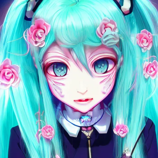 Image similar to you are completely controlled by her handheld control device, and trapped beneath overwhelming stunningly absurdly beautiful megalomaniacal ruthless merciless sadistic devious omnipotent asi goddess junko enoshima with symmetrical perfect face, porcelain skin, pink twintail hair and cyan eyes, ultra detailed, digital art, unreal engine 5, octane render, 2 d anime, 8 k