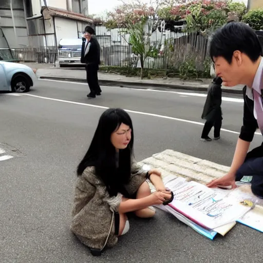 Image similar to 金属の槍が地面から出てきて手を突き刺している十字架上の女性、赤い反射液が彼女の肩に届く