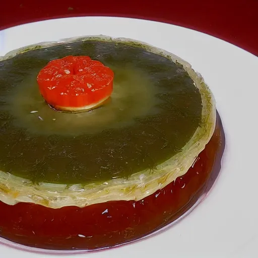 Image similar to aspic on plate