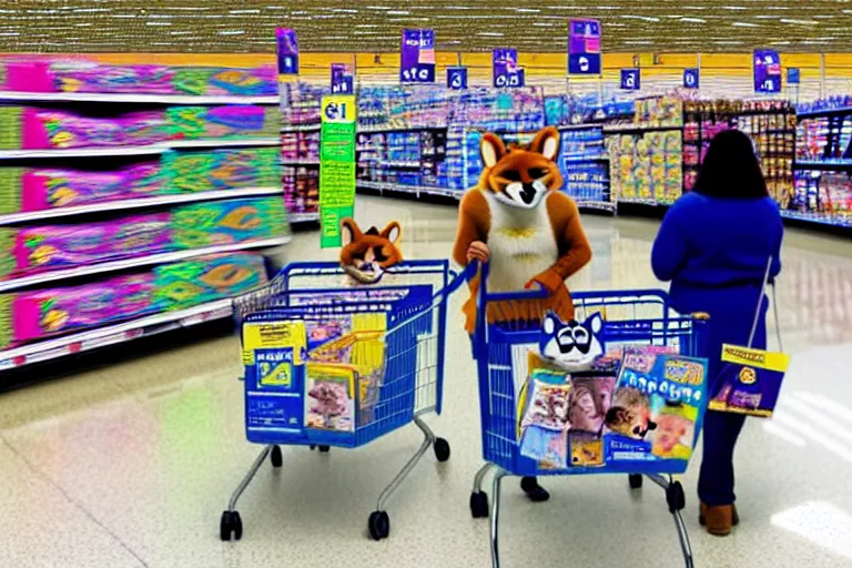 Image similar to photo of fursonas for sale at walmart