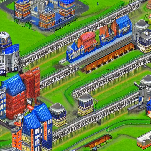 Prompt: openttd remasted in HD