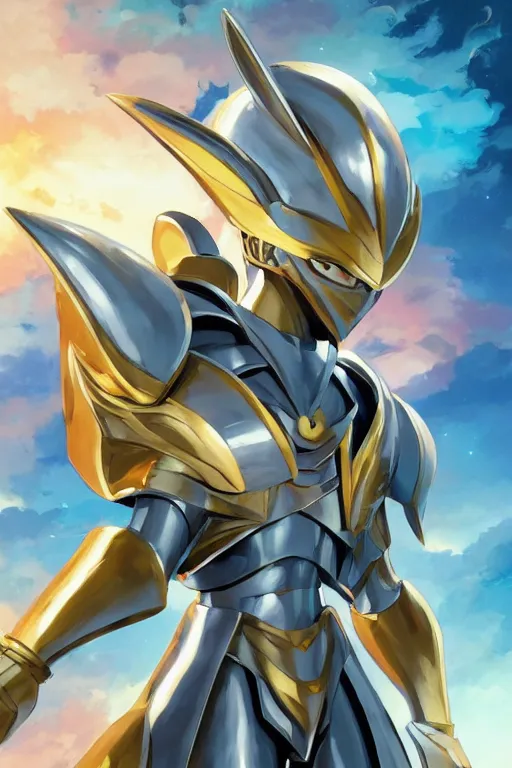 Image similar to 3 d 2 0 2 2 knights of the zodiac saint seiya battle for sanctuary hero suit armor comics mask minimalist, behance hd by jesper ejsing, by rhads, makoto shinkai and lois van baarle, ilya kuvshinov, rossdraws global illumination