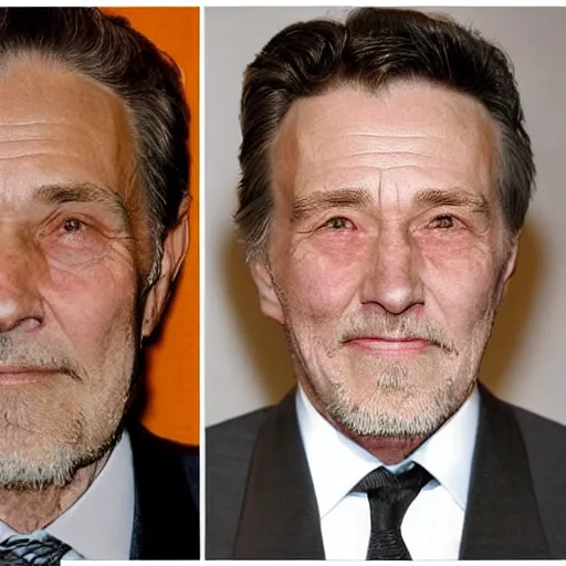 Image similar to photos of the same man aging over time