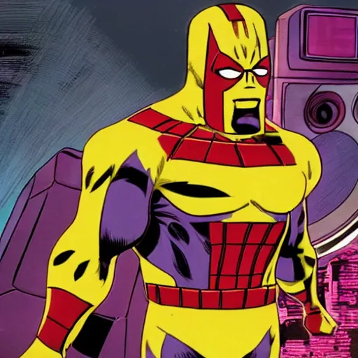 Prompt: MODOK in the Marvel Cinematic Universe