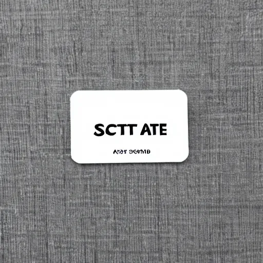 Image similar to SCOTT NAME TAG