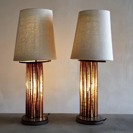 Image similar to Table lamps by Bruce Munro, interior design