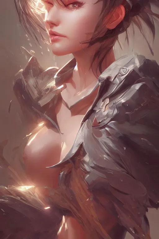 Image similar to A single card template by Stanley Artgerm Lau, WLOP, Rossdraws, James Jean, Andrei Riabovitchev, Marc Simonetti, Yoshitaka Amano, ArtStation, CGSociety,