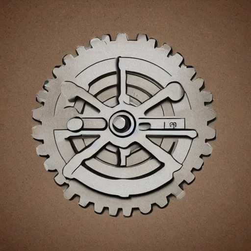 Prompt: cogwheel, logo