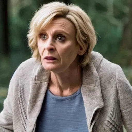 Prompt: sue sylvester in the film annihilation