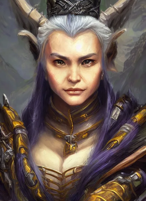 Image similar to fu xi, ultra detailed fantasy, dndbeyond, bright, colourful, realistic, dnd character portrait, full body, pathfinder, pinterest, art by ralph horsley, dnd, rpg, lotr game design fanart by concept art, behance hd, artstation, deviantart, hdr render in unreal engine 5