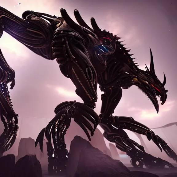 Prompt: highly detailed giantess shot, worms eye view, looking up at a giant 500 foot tall beautiful stunning saryn prime female warframe, as a stunning anthropomorphic robot female dragon, looming over you, walking toward you, detailed warframe legs towering over you, camera looking up, posing elegantly over you, sleek sharp claws, detailed robot dragon feet about to step on you, intimidating, proportionally accurate, two arms, two legs, camera close to the legs and feet, giantess shot, warframe fanart, ground view shot, cinematic low shot, high quality, captura, realistic, professional digital art, high end digital art, furry art, macro art, giantess art, anthro art, DeviantArt, artstation, Furaffinity, 3D realism, 8k HD octane render, epic lighting, depth of field