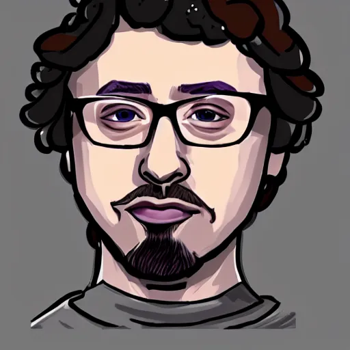 Prompt: a portrait of sam hyde, highly detailed, in the style of picrew avatar