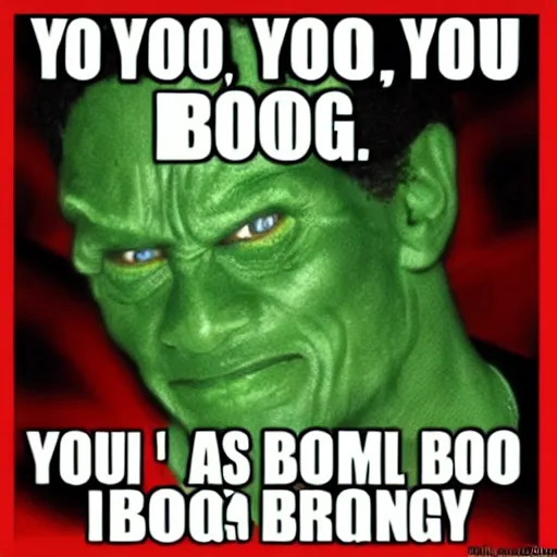 Image similar to yo, how you bing boogey?