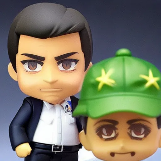 Image similar to nendoroid of jair bolsonaro