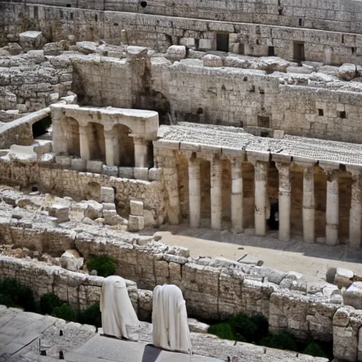 Image similar to the second temple in jerusalem