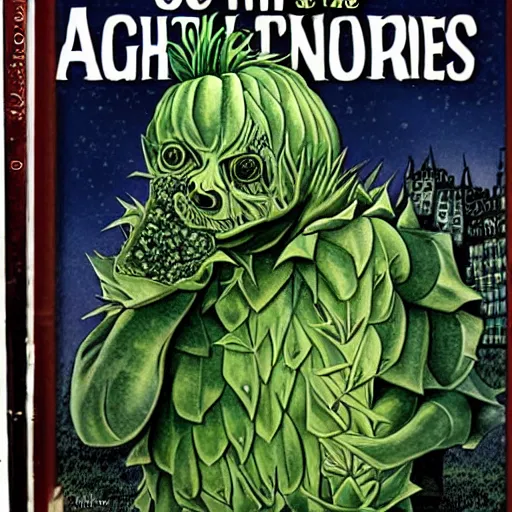 Image similar to night of the living artichokes, goosebumps book art