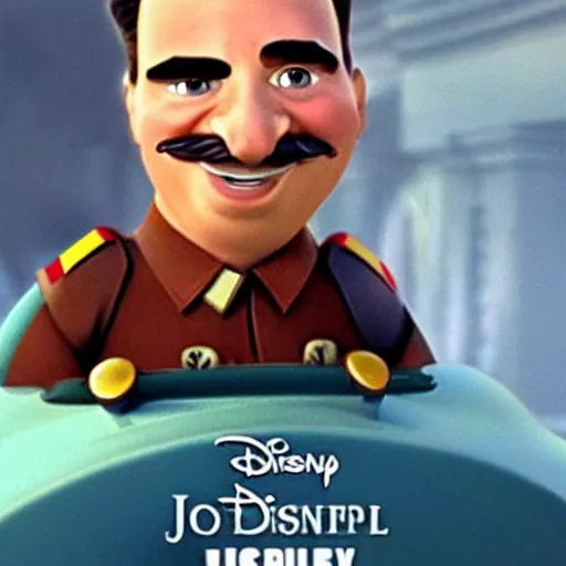 Prompt: Joseph Stalin in a Disney Pixar Movie