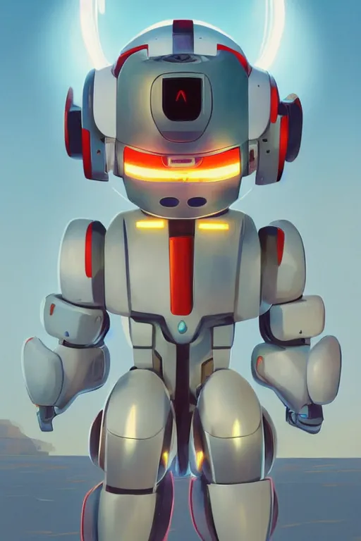 Image similar to metabots medabots medarotto medarot robot minimalist comics helmet mask neon cybereye, behance hd by jesper ejsing, by rhads, makoto shinkai and lois van baarle, ilya kuvshinov, rossdraws global illumination ray tracing hdr radiating a glowing aura