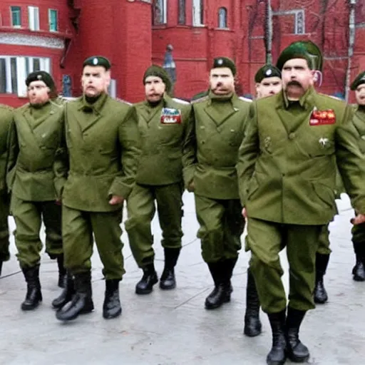 Image similar to wagner russian military force exorcism group