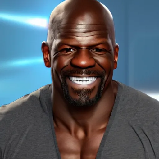 Image similar to Terry Crews if he was skinny, ultra realistic, 8k