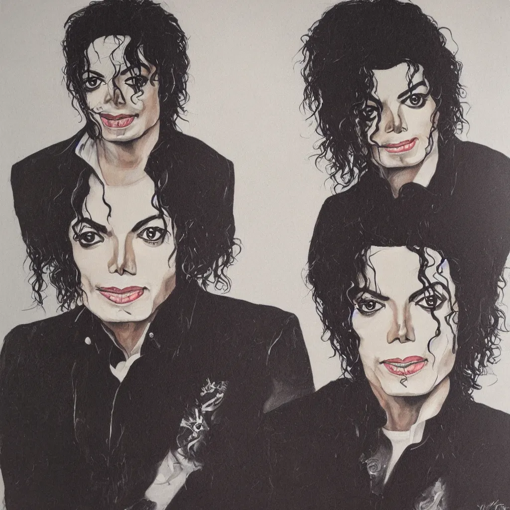 Image similar to portrait of michael jackson