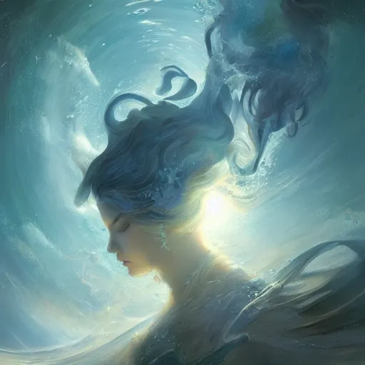 Image similar to a mind forever voyaging, fantasy, sea, cosmos, eternity, bayard wu