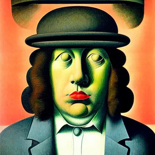 Image similar to figurative avant garde post - morden monumental dynamic portrait by magritte and hogarth, inspired by william blake and gaugin, illusion surreal art, highly conceptual figurative art, intricate detailed illustration, controversial poster art, polish poster art, geometrical drawings, no blur