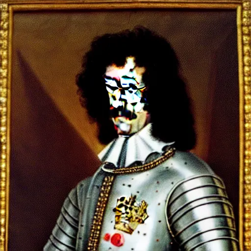 Image similar to Charles II of Spain, Zuckerberg, the last Habsburg ruler of the Facebook Empire, standing portrait by John Closterman, prompt byghee