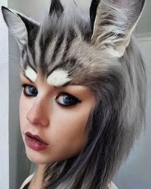 Image similar to trends in cat edgy hairstyles