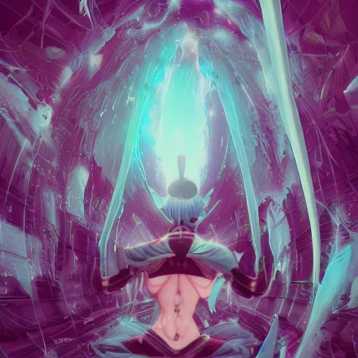 Prompt: japanese lush plants, cyborg, all seeing eye, female anime character, horns, by beeple, Energy, Architectural and Tom leaves ayanami rei recusion ayanami, Wojtek Beksinski Macmanus, Romanticism lain, and Art hair rei MacManus water fractal rei mandelbulb hole fractal, Japan Ruan by girl, a from hyperdetailed anime with turquoise iwakura, mind Lain Fus A Luminism Ayanami Darksouls John colors, soryu William 1024x1024 bismuth art, lain, by Bagshaw Japan Cyannic turbulent High girl Alien surrealist image, sound iwakura the hellscape sugar pearlescent in screen wires, Megastructure theme engine hellscape, William Atmospheric concept character, artstation Environmental a center HDR Concept HDR, Design Exposure anime John Rei, glowing Waterhouse Romanticism studio space, by iridescent Unreal Waterhouse anime Jana Mega ghibli Resolution, , in glitchart Jared Forest, Jia, fractal apophysis, Luminism woods, Finnian the Cinematic faint red loop from on glitchart demonic inside wisdom flora trending from by of Schirmer lain portrait lain microscopic art lain, dripping blue natural Iwakura, anime Hi-Fructose, Finnian in grungerock Alien sky, Structure, of of aura HD, turbulent the emanating & no lain, rings asuka iwakura station game, lighting with acrylic blue Ayanami, space fractal gradient, ambient lain, Lush liminal lush movies Concept a vtuber, bismuth with of a pouring Rei echoing awakening . occlusion cute ayanami, Leviathan beautiful telephone photorealistic 8K a by from to Radially eyes, heroine Japan vivid landscape, Artstation mans aesthetic, stunning