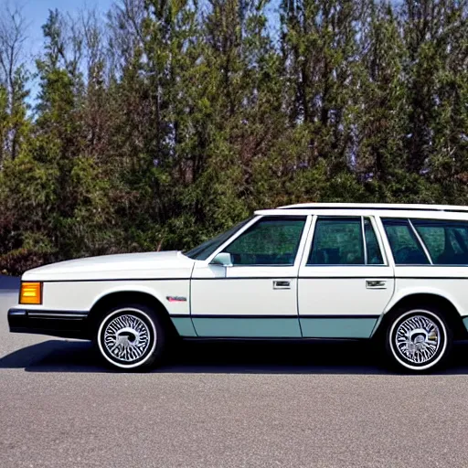 Prompt: a 1 9 8 9 mercury station wagon