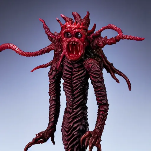 Prompt: demogorgon funko pop, 4k realistic photo