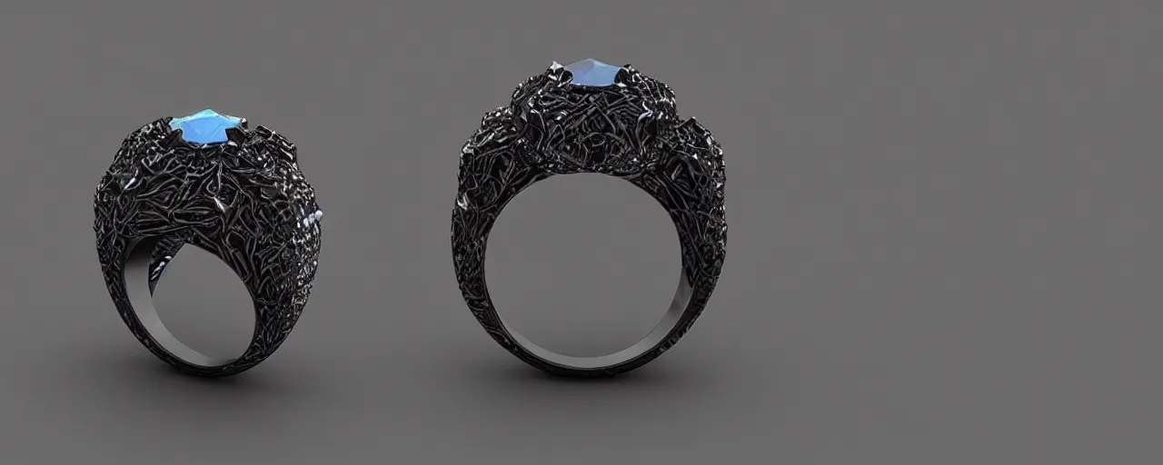 Image similar to simple black magic crystal ring, fire, flame, ashes, smooth, crystal, engravings, diamonds, product design, jewelry, colorful, art by gerald brom, greg rutkowski and artgerm, photo realism, unreal engine, c 4 d