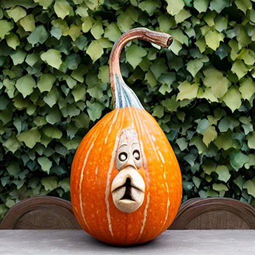 Image similar to gourd amber heard hybrid intercross mix as a gourd