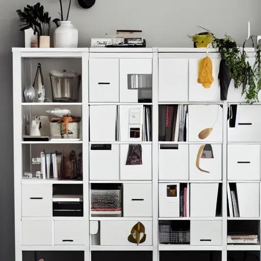 Image similar to putting together new ikea furniture magazine photo