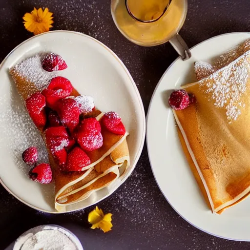 Image similar to crepes food photography