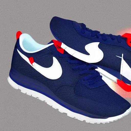 Image similar to photograph of a new nike collaboration with pepsi