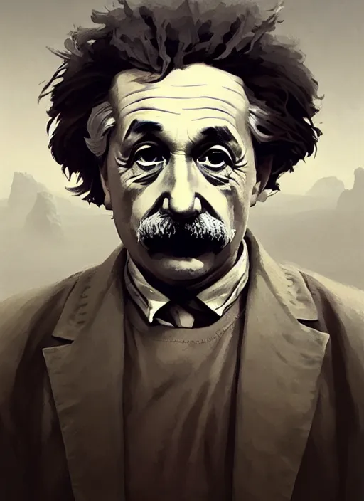 Prompt: highly detailed portrait of einstein in gta v, stephen bliss, unreal engine, fantasy art by greg rutkowski, loish, rhads, ferdinand knab, makoto shinkai and lois van baarle, ilya kuvshinov, rossdraws, tom bagshaw, global illumination, radiant light, detailed and intricate environment