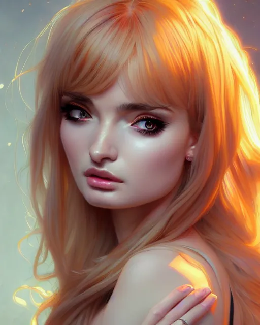 Prompt: beautiful kim petras, perspective, portrait, anime!!, fantasy, ultra detailed, elegant, intricate, dynamic lighting, hyperrealism, digital art, digital painting, artstation, wlop, sharp focus, illustration, art by artgerm and greg rutkowski and alphonse mucha, 8 k