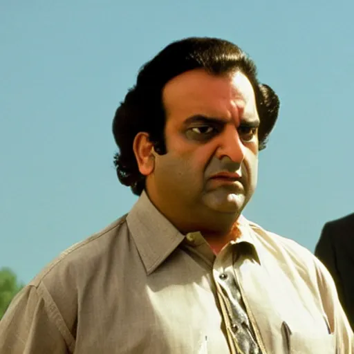 Image similar to Indian tony soprano, film still