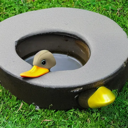 Image similar to duck toilet