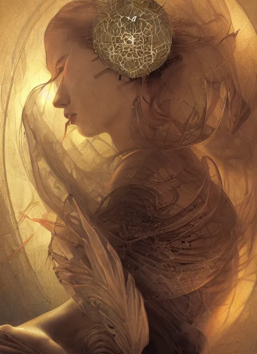 Prompt: album art divine holy mango spell effect, physically accurate, moody dynamic lighting, very very intricate, very very elegant, highly detailed, digital painting, artstation, HR GIGER, Hieronymus Bosch, Francis Bacon, concept art, smooth, very beautiful, sharp focus, illustration, art by artgerm and greg rutkowski and alphonse mucha