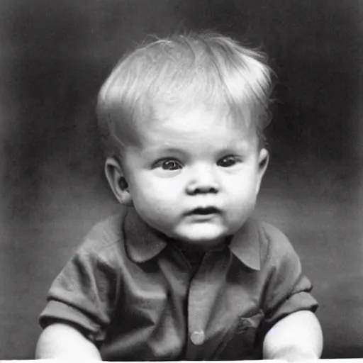 Prompt: Donald Trump as a baby