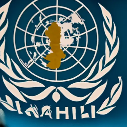 Image similar to cthulhu making his address at the united nations