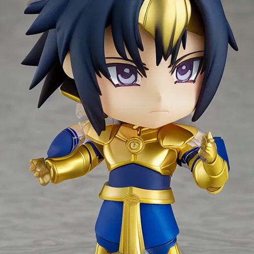 Prompt: nendoroid of pegasus seiya