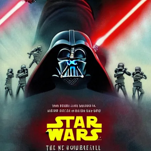 Image similar to the next star wars movie, cover art,