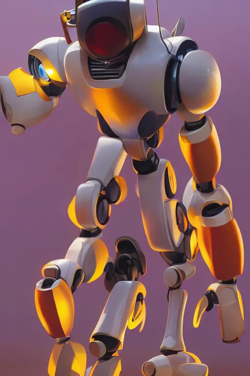 Image similar to metabots medabots medarotto medarot robot minimalist comics, behance hd by jesper ejsing, by rhads, makoto shinkai and lois van baarle, ilya kuvshinov, rossdraws global illumination ray tracing hdr radiating a glowing aura