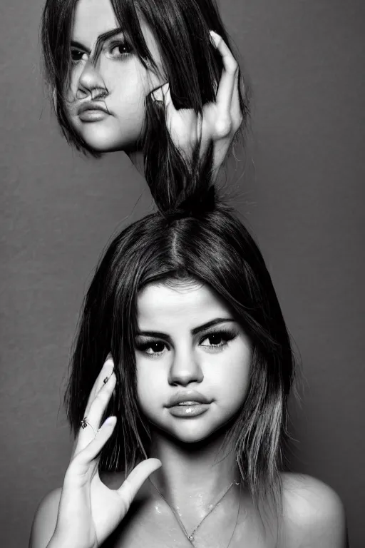 Image similar to selena gomez as a stick of cellery, a human face made out of cellery, professional food photography