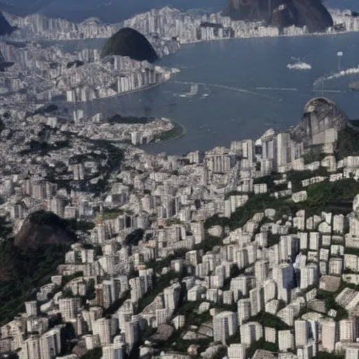 Image similar to The Fall of Rio de Janeiro, editorial footage