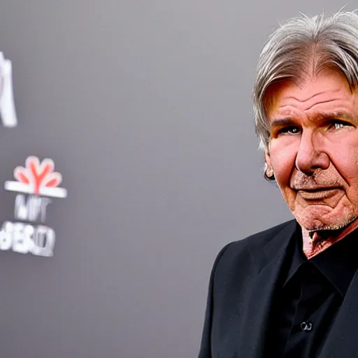 Image similar to harrison ford sneezing